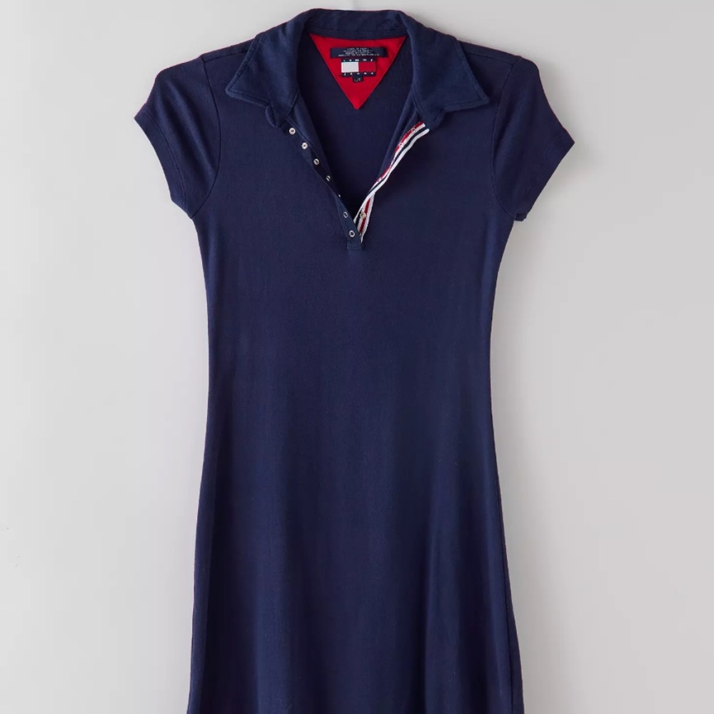 Vintage Tommy Hilfiger Polo Collar Dress size Medium